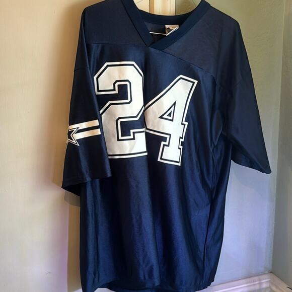 Dallas Cowboys Barber Jersey Throwbacks Size Large - Picture 1 of 6